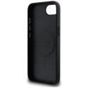 Kryt Guess PU Leather 4G Ring pro iPhone 16e - černý