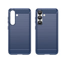 Kryt Carbon Case pro iPhone 16e / 17e - modrý