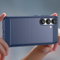 Kryt Carbon Case pro iPhone 16e / 17e - modrý