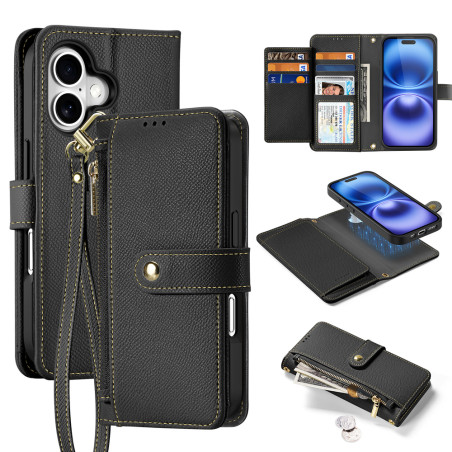 Pouzdro Dux Ducis LAWA pro iPhone 16 – černé