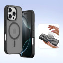 Pouzdro Dux Ducis LAWA pro iPhone 16 Pro – černé