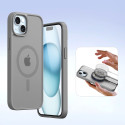 Pouzdro Dux Ducis LAWA pro iPhone 15 – šedé