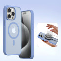 Pouzdro Dux Ducis LAWA pro iPhone 15 Pro - modrá