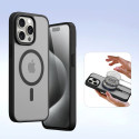 Pouzdro Dux Ducis LAWA pro iPhone 15 Pro Max - černé