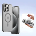 Pouzdro Dux Ducis LAWA pro iPhone 15 Pro Max - šedé