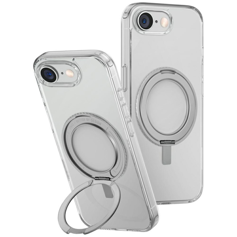 Kryt UNIQ Swivix 360 pro iPhone 16e - transparentní