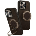 Kryt UNIQ Keva Air Magclick GripFit pro iPhone 16 Pro - brown