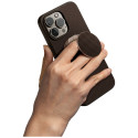 Kryt UNIQ Keva Air Magclick GripFit pro iPhone 16 Pro - brown