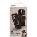 Kryt UNIQ Keva Air Magclick GripFit pro iPhone 16 Pro - brown