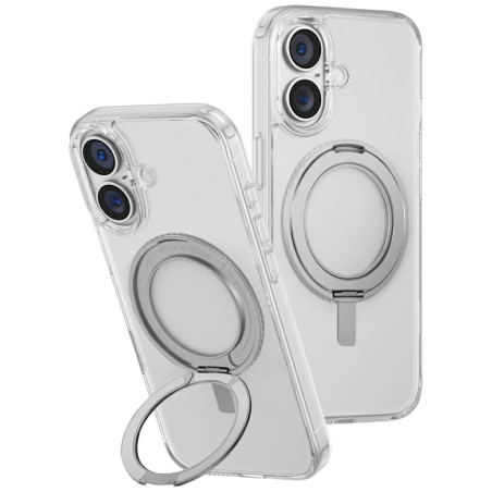 Kryt UNIQ SWIVIX 360 pro iPhone 16 - transparentní