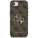 Kryt Guess 4G BIG LOGO pro iPhone 16e - hnědá