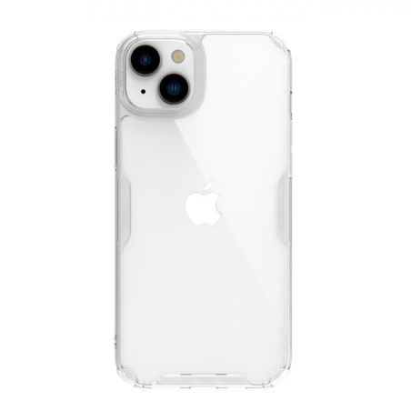 NILLKIN Nature TPU Pro Hybridní odolný MagSafe kryt pro iPhone 15 Plus, čirý