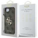 Kryt Guess 4G BIG LOGO pro iPhone 16e - hnědá