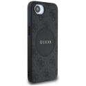 Kryt Guess 4G Circle Classic pro iPhone 16e - černý