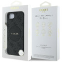 Kryt Guess 4G Circle Classic pro iPhone 16e - černý