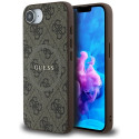 Kryt Guess 4G RING CLASSIC pro iPhone 16e - hnědý