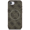 Kryt Guess 4G RING CLASSIC pro iPhone 16e - hnědý