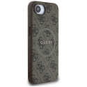 Kryt Guess 4G RING CLASSIC pro iPhone 16e - hnědý