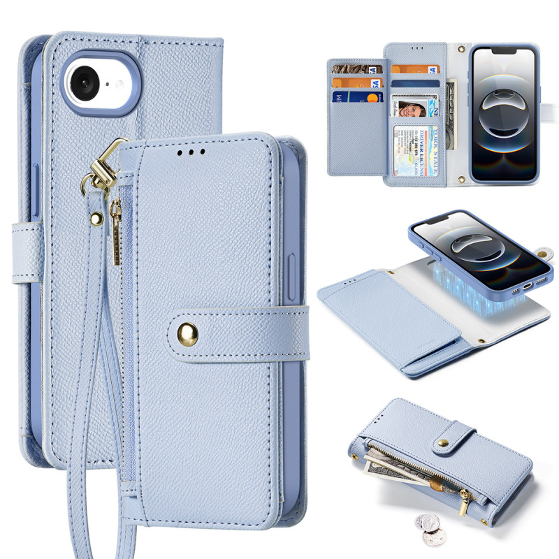 Pouzdro Dux Ducis LAWA pro iPhone 16e / 17e - modrá