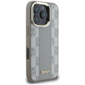 Kryt DKNY CHECKERED PATTERN pro iPhone 16 Pro Max - béžový