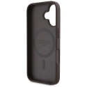 Kryt Guess 4G Circle Classic pro iPhone 16 - hnědý
