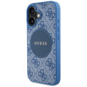 Kryt Guess 4G Circle Classic pro iPhone 16 - modrý