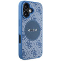 Kryt Guess 4G Circle Classic pro iPhone 16 - modrý