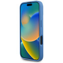 Kryt Guess 4G Circle Classic pro iPhone 16 - modrý
