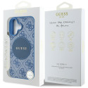 Kryt Guess 4G Circle Classic pro iPhone 16 - modrý