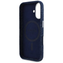 Kryt Guess Denim Triangle LOGO pro iPhone 16 - modrý