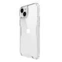 NILLKIN Nature TPU Pro Hybridní odolný MagSafe kryt pro iPhone 15 Pro, čirý