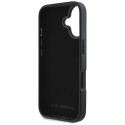 Kryt Karl Lagerfeld HC Grained PU Cardslot iPhone 16 - černý