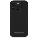 Kryt Karl Lagerfeld HC GRAINED PU pro iPhone 16 Pro – černý