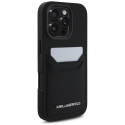 Kryt Karl Lagerfeld HC GRAINED PU pro iPhone 16 Pro – černý