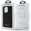 Kryt Karl Lagerfeld HC GRAINED PU pro iPhone 16 Pro – černý