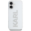 Kryt Karl Lagerfeld IML Rhinestones Logo pro iPhone 16