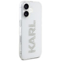 Kryt Karl Lagerfeld IML Rhinestones Logo pro iPhone 16