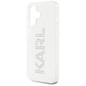 Kryt Karl Lagerfeld IML Rhinestones Logo pro iPhone 16