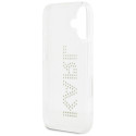 Kryt Karl Lagerfeld IML Rhinestones Logo pro iPhone 16