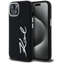 Kryt Karl Lagerfeld pro iPhone 15 – černý