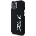 Kryt Karl Lagerfeld pro iPhone 15 – černý