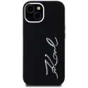 Kryt Karl Lagerfeld pro iPhone 15 – černý