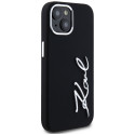 Kryt Karl Lagerfeld pro iPhone 15 – černý