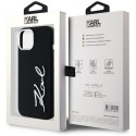 Kryt Karl Lagerfeld pro iPhone 15 – černý
