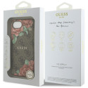 Kryt Guess 4G Flowers Print MagSafe iPhone 16e - brown