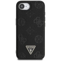 Kryt Guess TRIANGLE Logo MagSafe pro iPhone 16e - černý