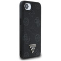 Kryt Guess TRIANGLE Logo MagSafe pro iPhone 16e - černý