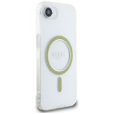 Kryt Guess IML GLITTER CIRCLE pro iPhone 16e - čirý