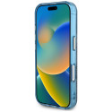 Kryt Guess IML Metal Glitter 4G pro iPhone 16 - blue