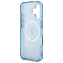 Kryt Guess IML Metal Glitter 4G pro iPhone 16 - blue